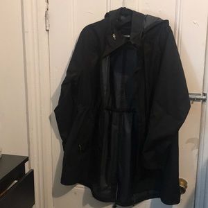 Black Rain Coat